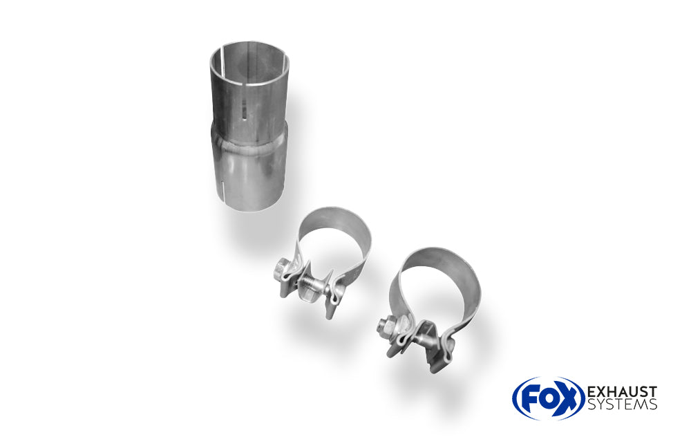 Fox passend fürVW Passat 3C/ 3C CC Endschalldämpfer Ø63,5mm - 2x90 Typ 17