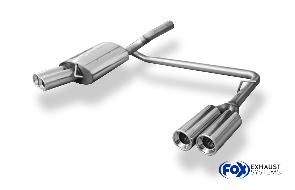 Fox passend fürVW Passat 3C/ 3C CC Endschalldämpfer Ausgang rechts/links - 2x90 Typ 13 rechts/links