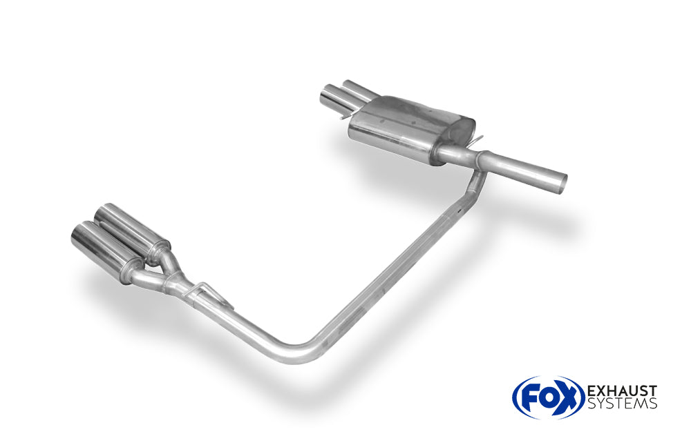 Fox passend fürVW Passat 3C/ 3C CC Endschalldämpfer Ausgang rechts/links - 2x90 Typ 13 rechts/links