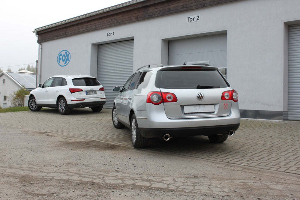 Fox passend fürVW Passat 3C 4-Motion Endschalldämpfer rechts/links - 1x100 Typ 17 rechts/links