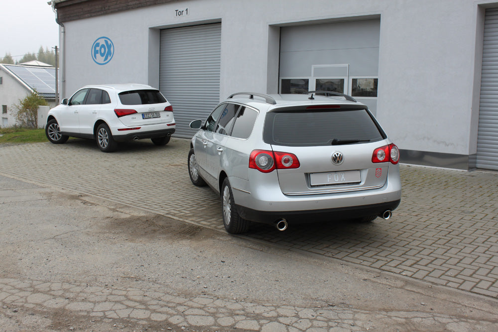 Fox passend fürVW Passat 3C 4-Motion Endschalldämpfer rechts/links - 1x100 Typ 17 rechts/links