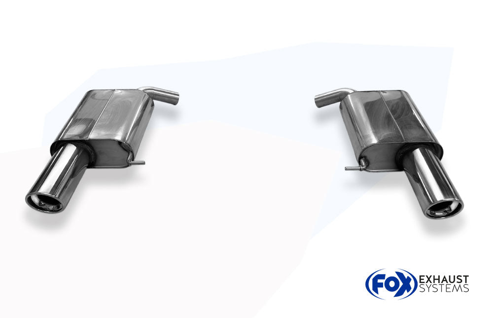 Fox passend für VW Passat 3C 4-Motion Endschalldämpfer rechts/links - 1x100 Typ 17 rechts/links