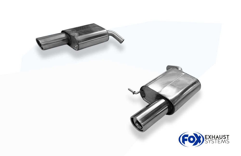 Fox passend fürVW Passat 3C 4-Motion Endschalldämpfer rechts/links - 1x100 Typ 17 rechts/links