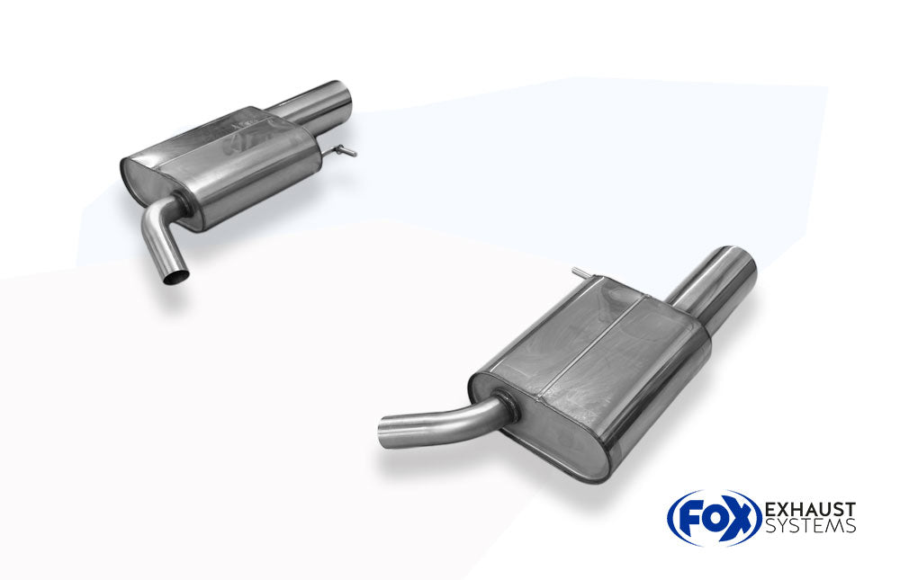 Fox passend fürVW Passat 3C 4-Motion Endschalldämpfer rechts/links - 1x100 Typ 17 rechts/links