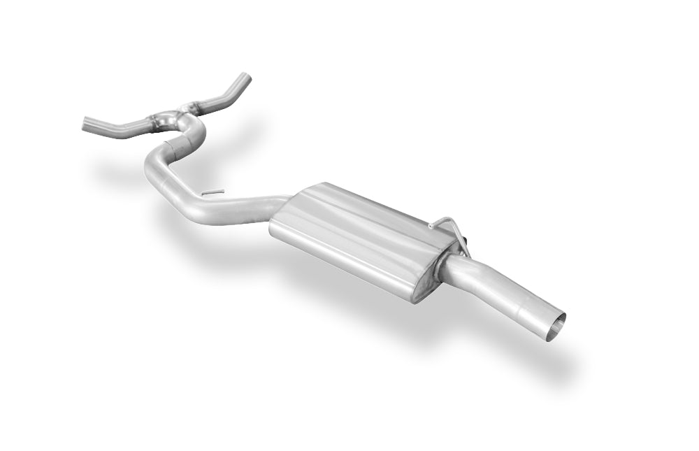 Fox passend fürVW Passat 3C 4-Motion - 3,2l + 3,6l Mittelschalldämpfer inkl. Y-Adapter