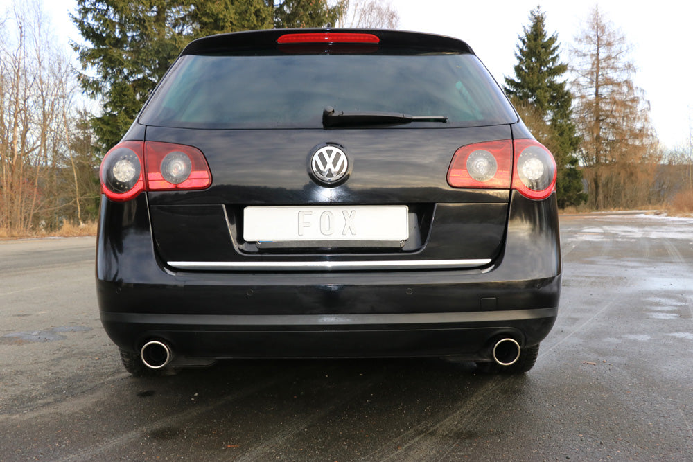 Fox passend fürVW Passat 3C 4-Motion - 3,2l Endschalldämpfer rechts/links - 1x100 Typ 16 rechts/links