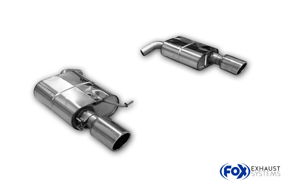 Fox passend fürVW Passat 3C/ 3CC 4-Motion - R36 Endschalldämpfer rechts/links - 1x100 Typ 16 rechts/links
