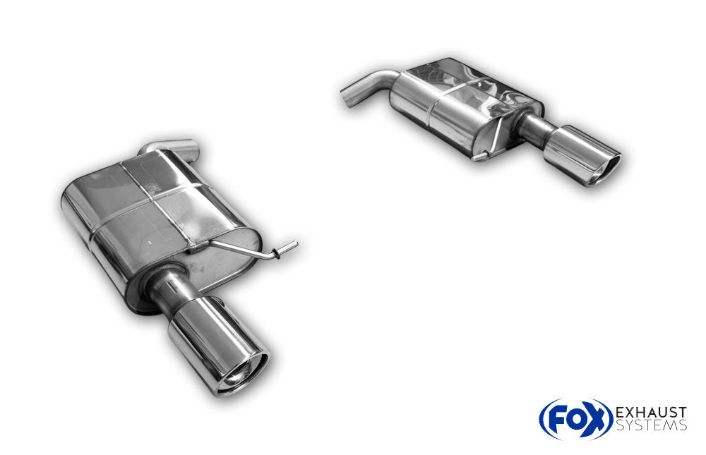 Fox passend fürVW Passat 3C/ 3CC 4-Motion - R36 Endschalldämpfer rechts/links - 1x100 Typ 17 rechts/links