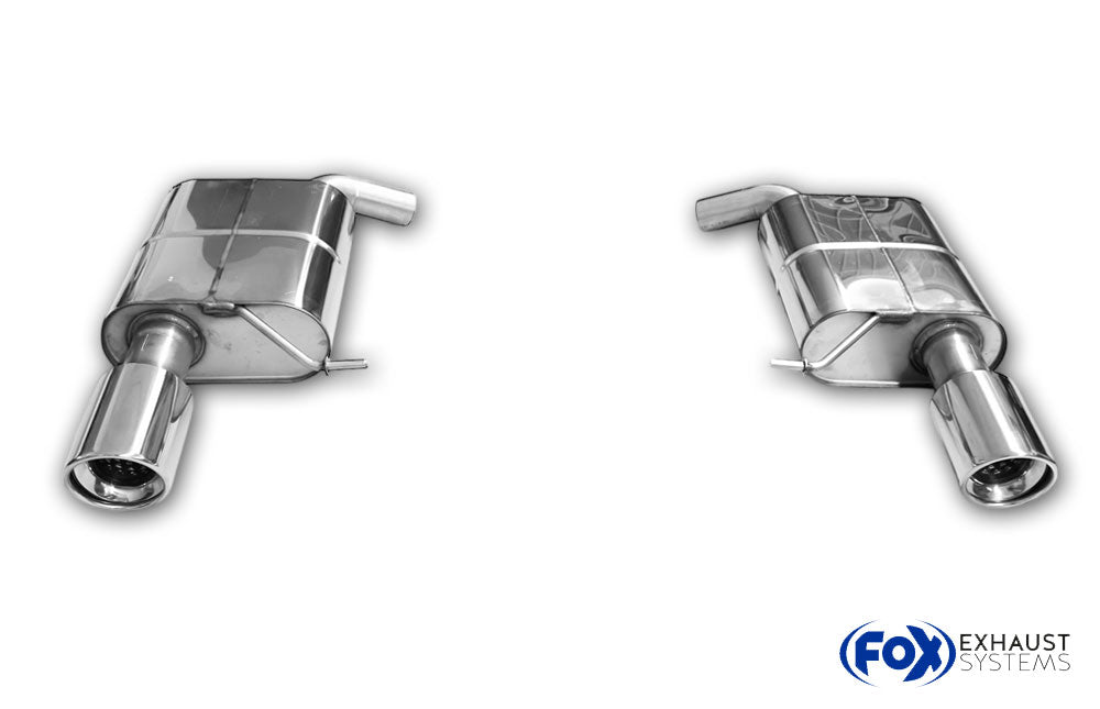 Fox passend für VW Passat 3C 4-Motion - 3,2l Endschalldämpfer rechts/links - 1x100 Typ 17 rechts/links