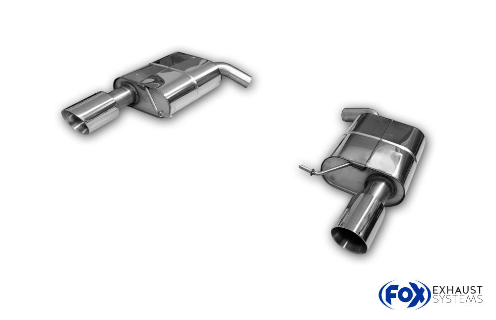 Fox passend fürVW Passat 3C/ 3CC 4-Motion - R36 Endschalldämpfer rechts/links - 1x100 Typ 25 rechts/links