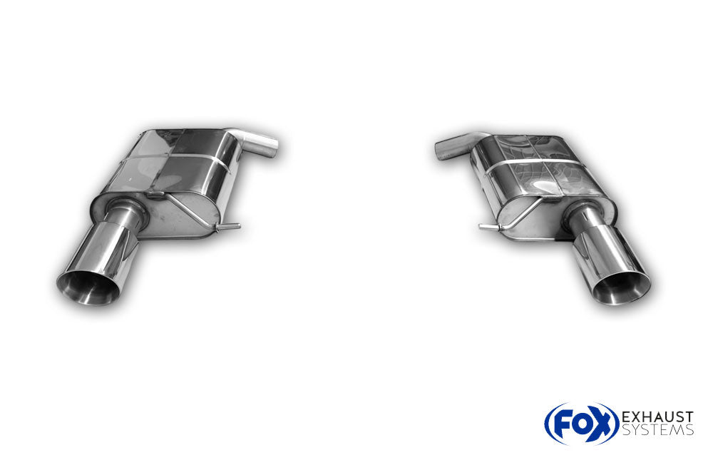 Fox passend für VW Passat 3C/ 3CC 4-Motion - R36 Endschalldämpfer rechts/links - 1x100 Typ 25 rechts/links