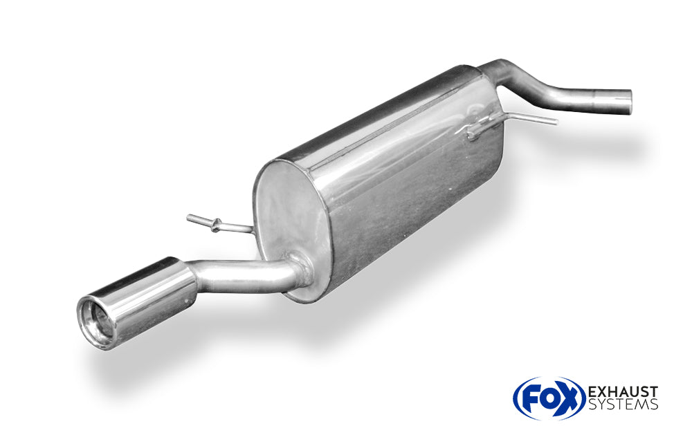 Fox passend fürVW Polo 6R Endschalldämpfer - 1x80 Typ 13