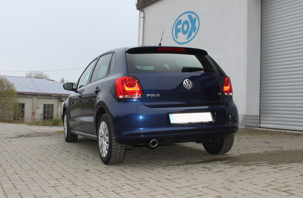 Fox passend fürVW Polo 6R Endschalldämpfer - 88x74 Typ 32