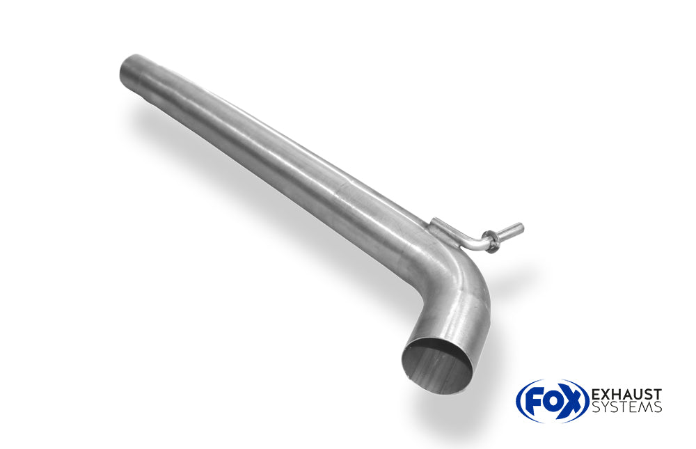 Fox passend für VW Polo 6R - WRC Vorschalldämpferersatzrohr 63,5mm