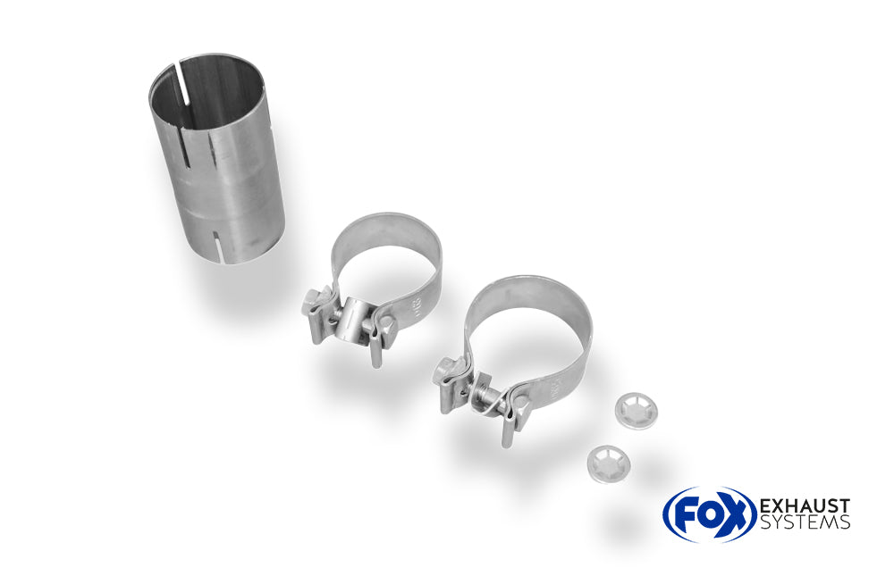 Fox passend fürVW Polo 6R - GT und GTI Endschalldämpfer 63,5mm - 2x76 Typ 16