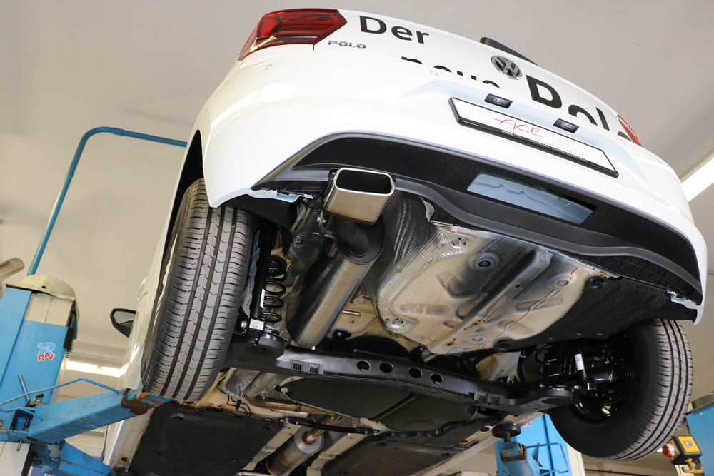 Fox passend fürVW Polo AW1 Endschalldämpfer - 145x65 Typ 59