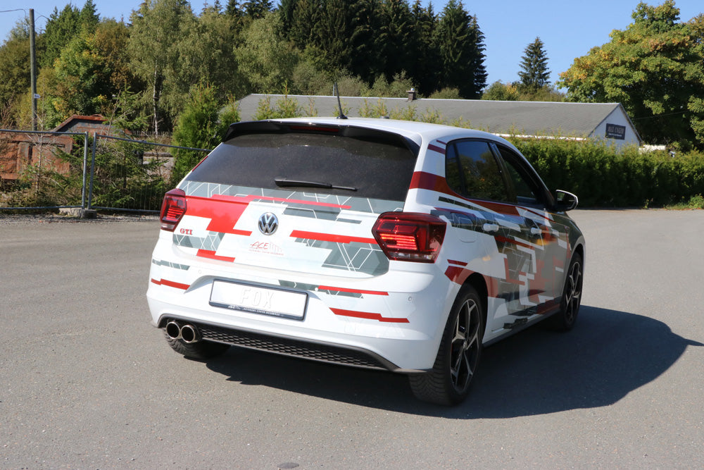 Fox passend fürVW Polo AW1 GTI Endschalldämpfer - 2x90 Typ 16