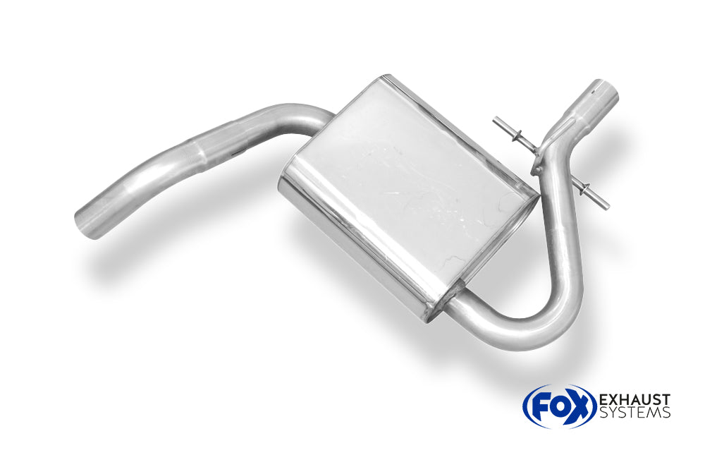 Fox passend für VW Golf IV Cabriolet Mittelschalldämpfer