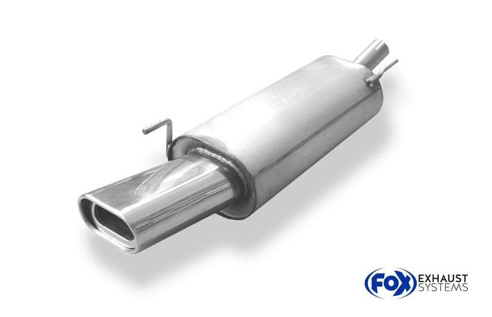 Fox passend fürVW Golf III Endschalldämpfer - 135x80 Typ 53