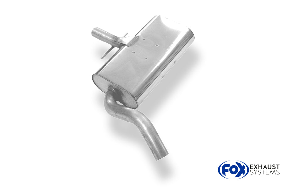Fox passend für VW Golf III GTI/ VR6 Mittelschalldämpfer