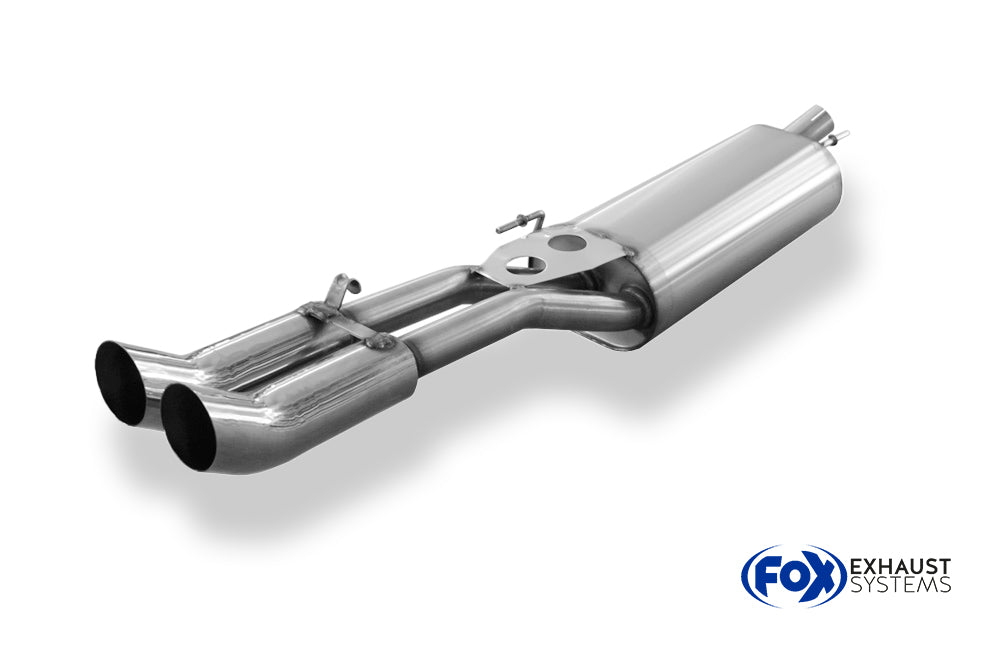 Fox passend fürVW Golf III Variant Endschalldämpfer - 2x76 Typ 18