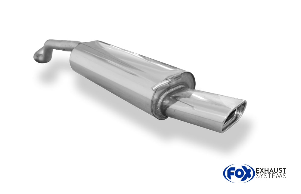 Fox passend fürVW Golf IV Endschalldämpfer - 135x80 Typ 53