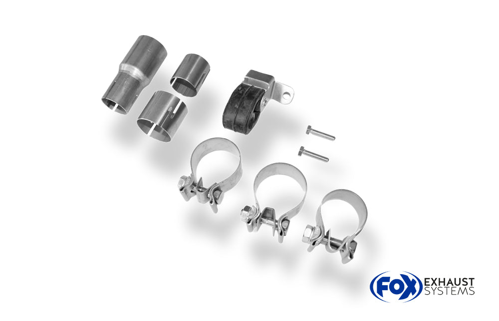 Fox passend fürVW Golf IV Endschalldämpfer - 2x76 Typ 18