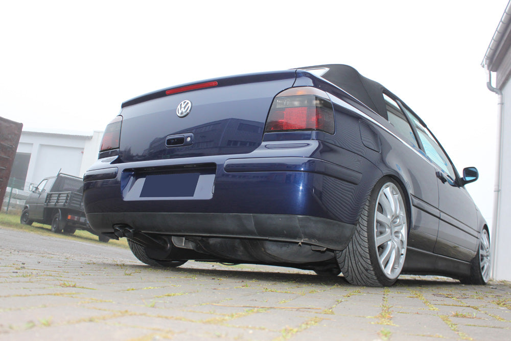Fox passend fürVW Golf IV Cabriolet Endschalldämpfer - 2x63 Typ 28