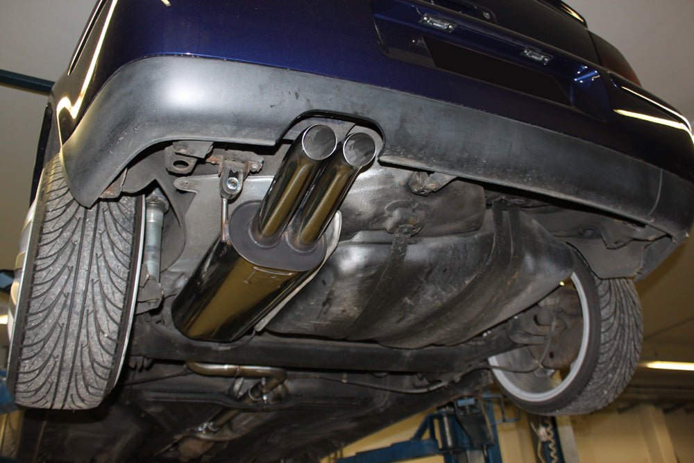 Fox passend fürVW Golf IV Cabriolet Endschalldämpfer - 2x63 Typ 28