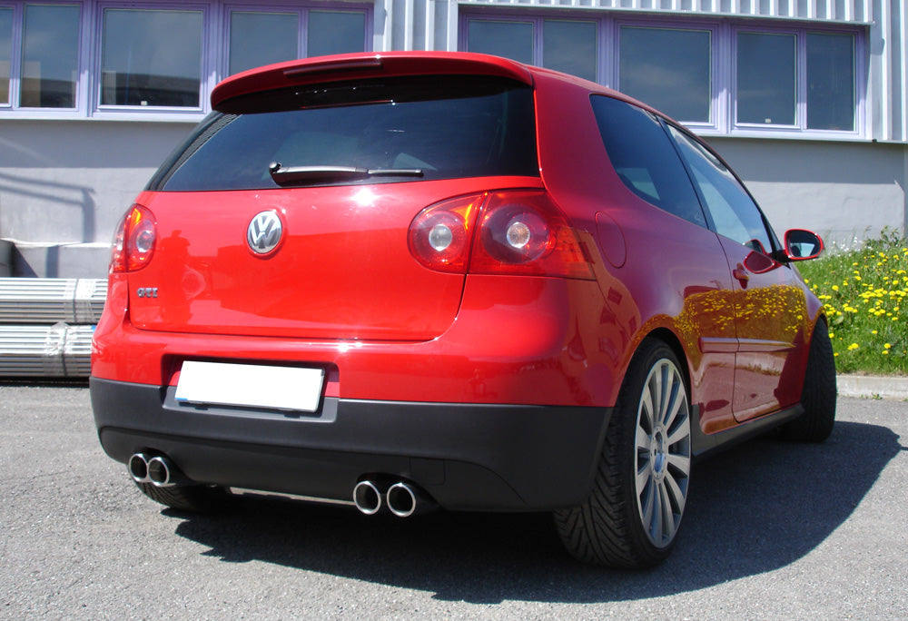 Fox passend fürVW Golf V GTI/ GTD Endschalldämpfer Ausgang rechts/links  - 2x76 Typ 17 rechts/links