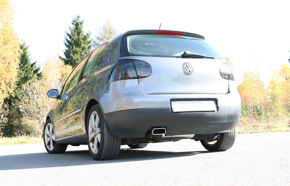 Fox passend fürVW Golf V 4motion - 1K Endschalldämpfer Ø70mm - 145x65 Typ 59