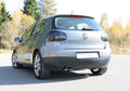 Fox passend für VW Golf V 4motion - 1K Endschalldämpfer Ø70mm - 145x65 Typ 59