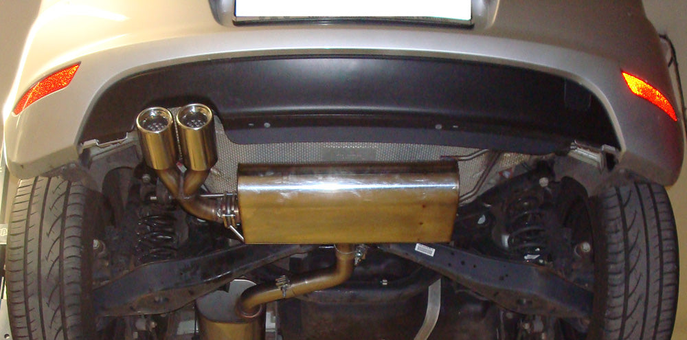 Fox passend fürVW Golf VI Endschalldämpfer einseitig - 2x80 Typ 13