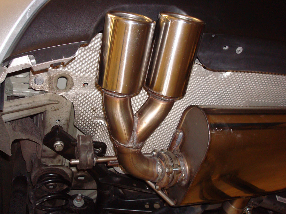 Fox passend fürVW Golf VI Endschalldämpfer einseitig - 2x80 Typ 13