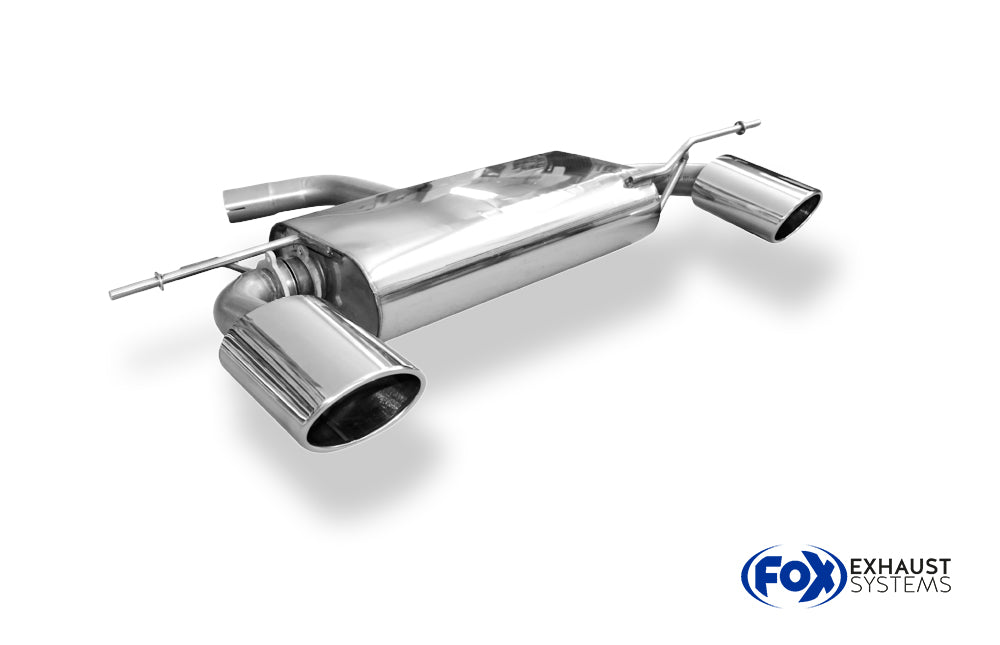 Fox passend fürVW Golf VI Endschalldämpfer rechts/links - 140x90 Typ 32 rechts/links