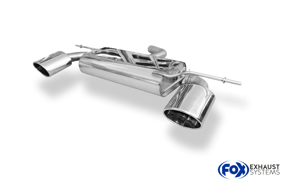 Fox passend fürVW Golf VI Endschalldämpfer rechts/links - 140x90 Typ 32 rechts/links