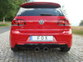 Fox passend für VW Golf VI R 4motion Endschalldämpfer Ausgang mittig - 2x100 Typ 16