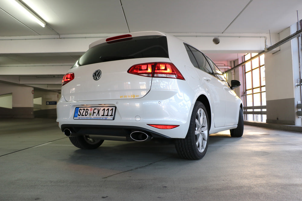 Fox passend für VW Golf VII - mit starrer Hinterachse Endschalldämpfer rechts/links - 160x90 Typ 38 rechts/links