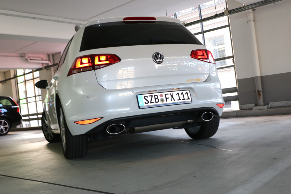 Fox passend fürVW Golf VII  - Einzelradaufhängung Endschalldämpfer rechts/links - 160x90 Typ 38 rechts/links