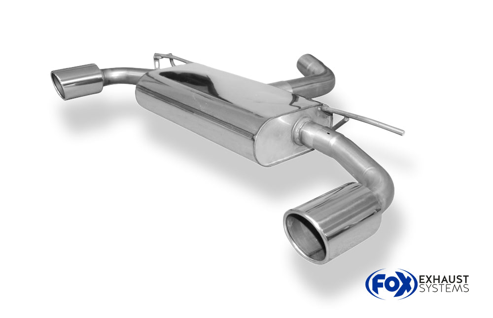 Fox passend fürVW Golf VII  - Einzelradaufhängung - GTI-Optik Endschalldämpfer rechts/links - 1x100 Typ 16 rechts/links