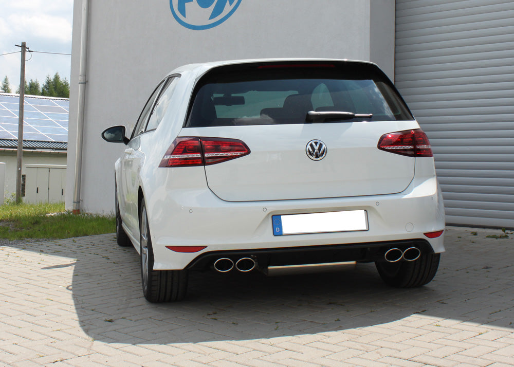 Fox passend fürVW Golf VII Facelift starre Hinterachse Endschalldämpfer rechts/links - 2x115x85 Typ 32 rechts/links