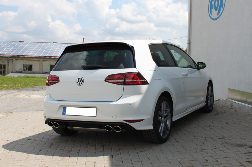 Fox passend fürVW Golf VII Facelift starre Hinterachse Endschalldämpfer rechts/links - 2x115x85 Typ 32 rechts/links