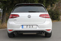 Fox passend für VW Golf VII - 2,0l GTI Endschalldämpfer rechts/links - 1x90 Typ 16 rechts/links