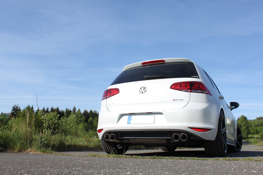 Fox passend fürVW Golf VII 4-Motion Endschalldämpfer quer Ausgang rechts/links - 2x80 Typ 25 rechts/links