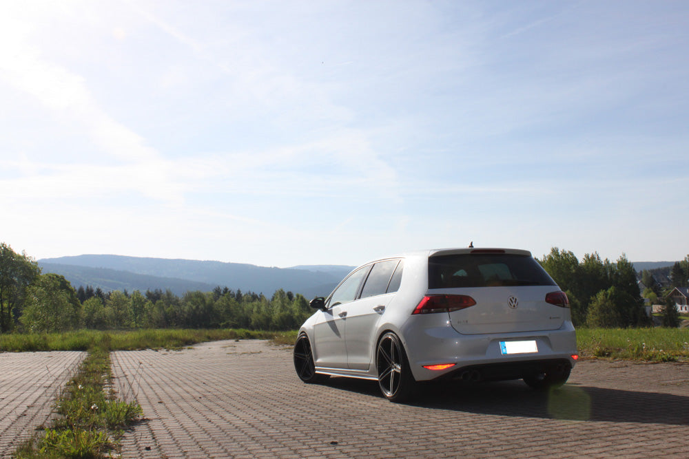 Fox passend fürVW Golf VII 4-Motion Endschalldämpfer quer Ausgang rechts/links - 2x80 Typ 25 rechts/links