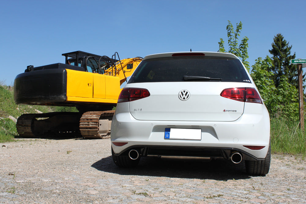 Fox passend fürVW Golf VII 4-Motion Endschalldämpfer quer Ausgang rechts/links - 1x100 Typ 16 rechts/links