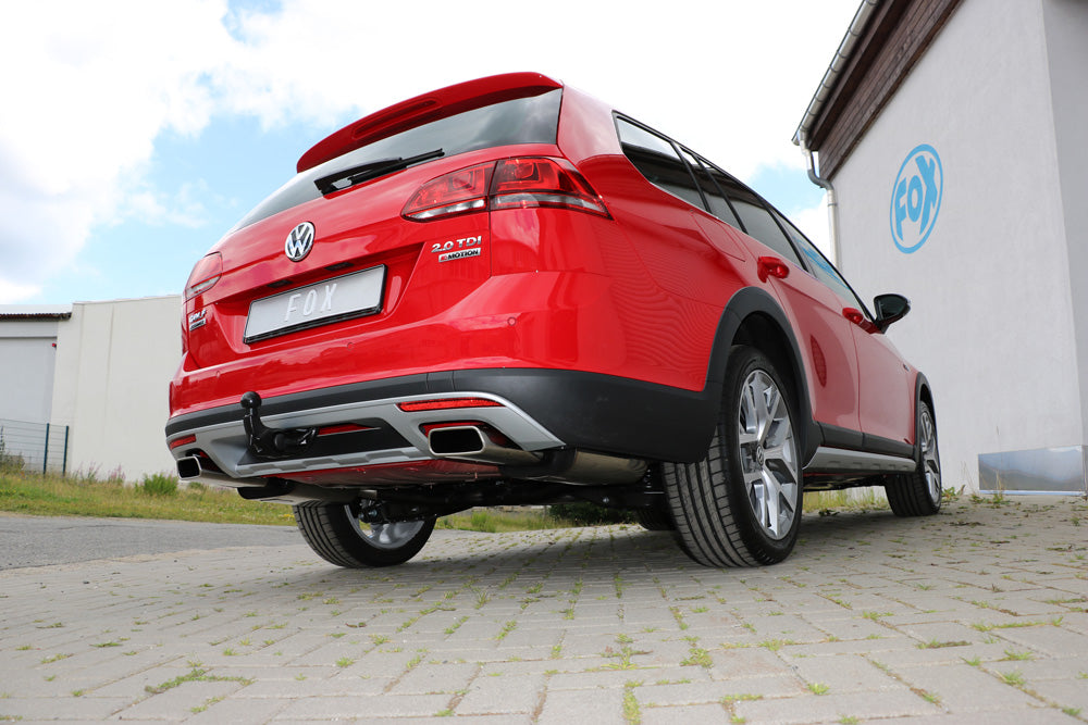 Fox passend fürVW Golf VII Variant 4-Motion Alltrack Endschalldämpfer rechts/links - 145x65 Typ 59 rechts/links