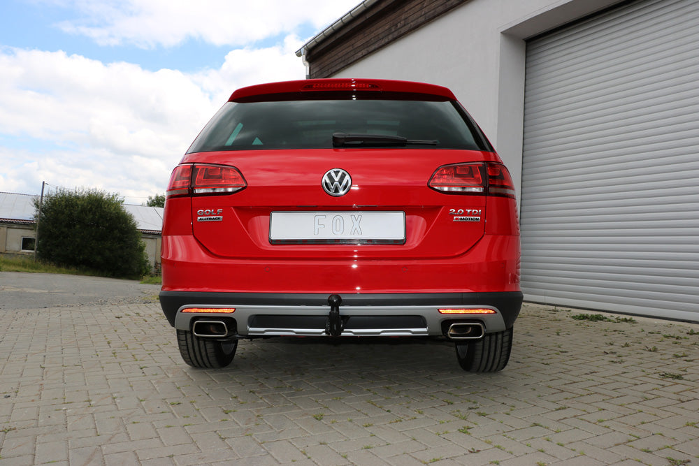 Fox passend fürVW Golf VII Variant 4-Motion Alltrack Endschalldämpfer rechts/links - 145x65 Typ 59 rechts/links