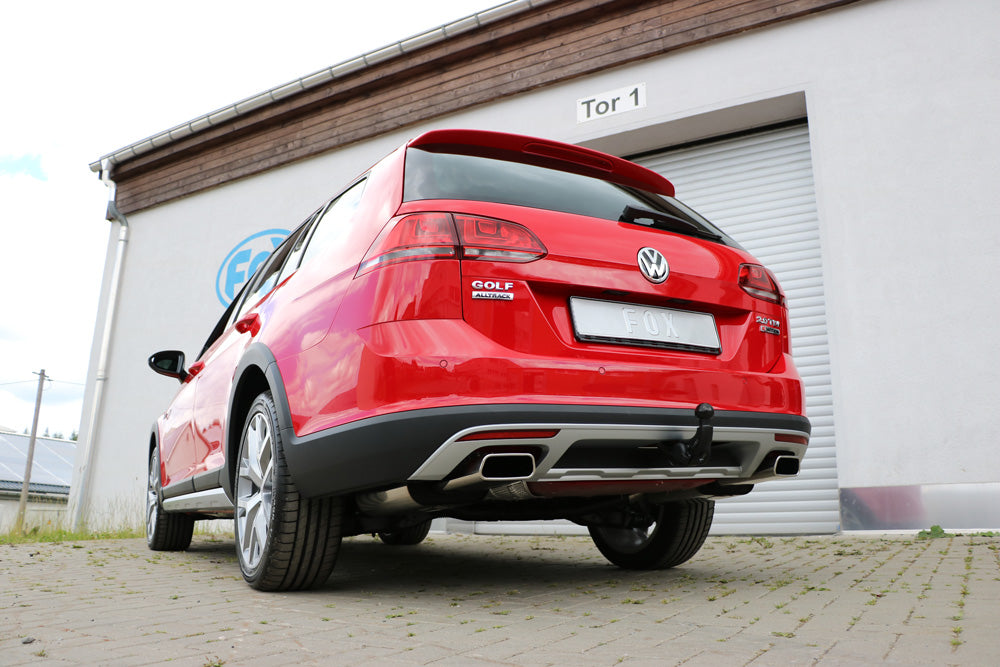 Fox passend fürVW Golf VII Variant 4-Motion Alltrack Endschalldämpfer rechts/links - 145x65 Typ 59 rechts/links