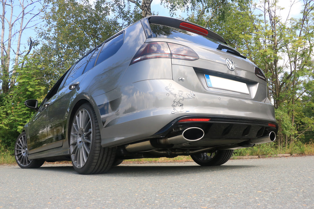 Fox passend fürVW Golf VII Variant R - 4-Motion Endschalldämpfer rechts/links - 160x90 Typ 38 rechts/links